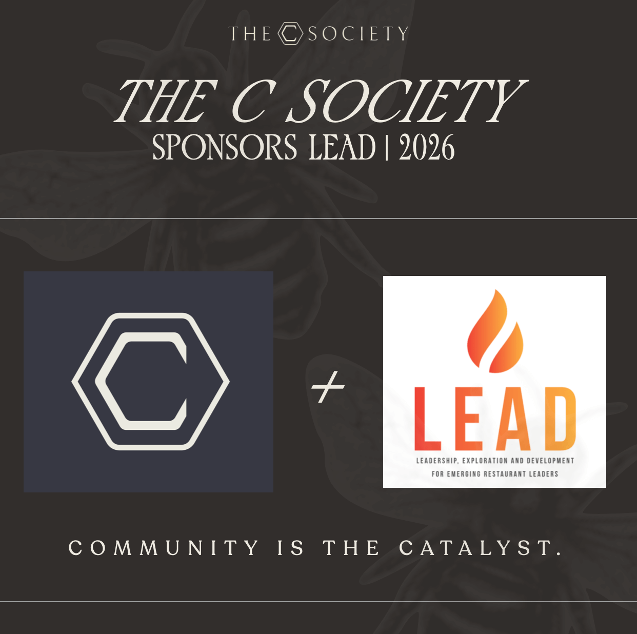 The C Society Sponsors LEAD 2026. Community is the Catalyst.